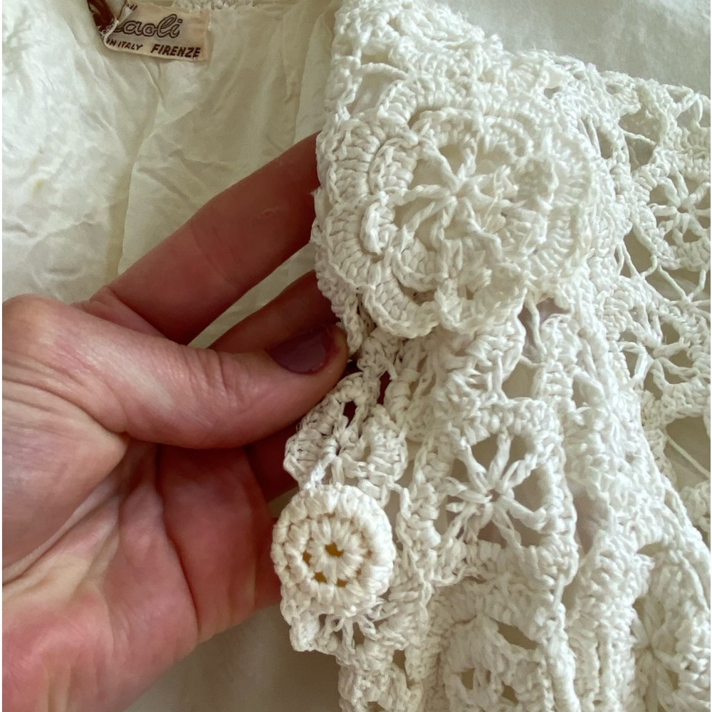 Vintage Italian Crochet 2 Piece dress and coat - Picture 3 of 9
